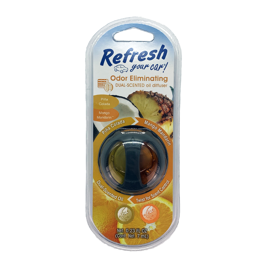 Refresh Vent Dual Air Freshener - Mango/Pina Colada