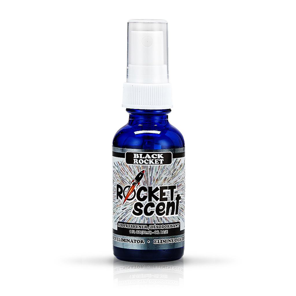 Rocket Scent Concentrated Spray Air Freshener - Black Rocket