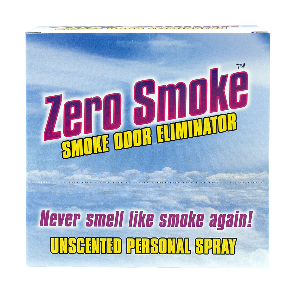 Zero Smoke Spray Air Freshener 20 Ounce Display - 12 Piece