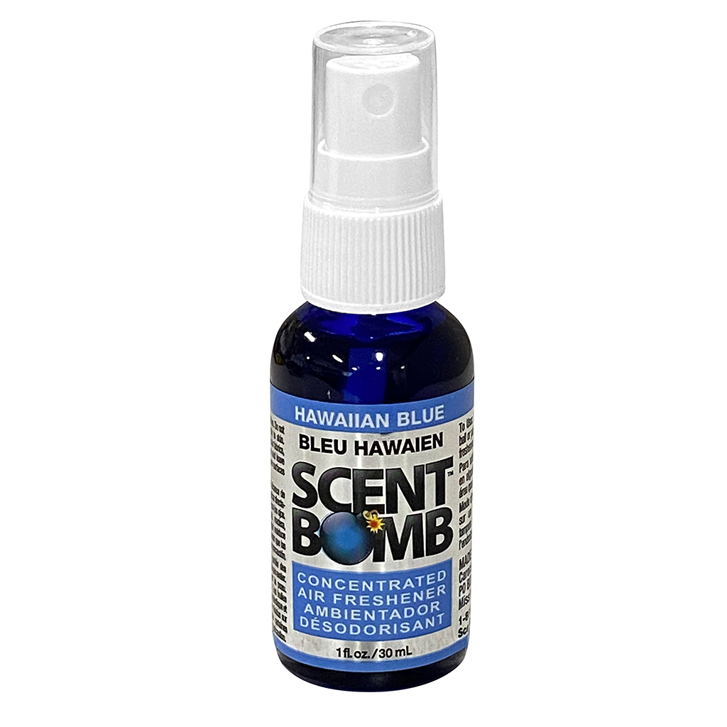 Scent Bomb Spray Bottle Air Freshener - Hawaiian Blue