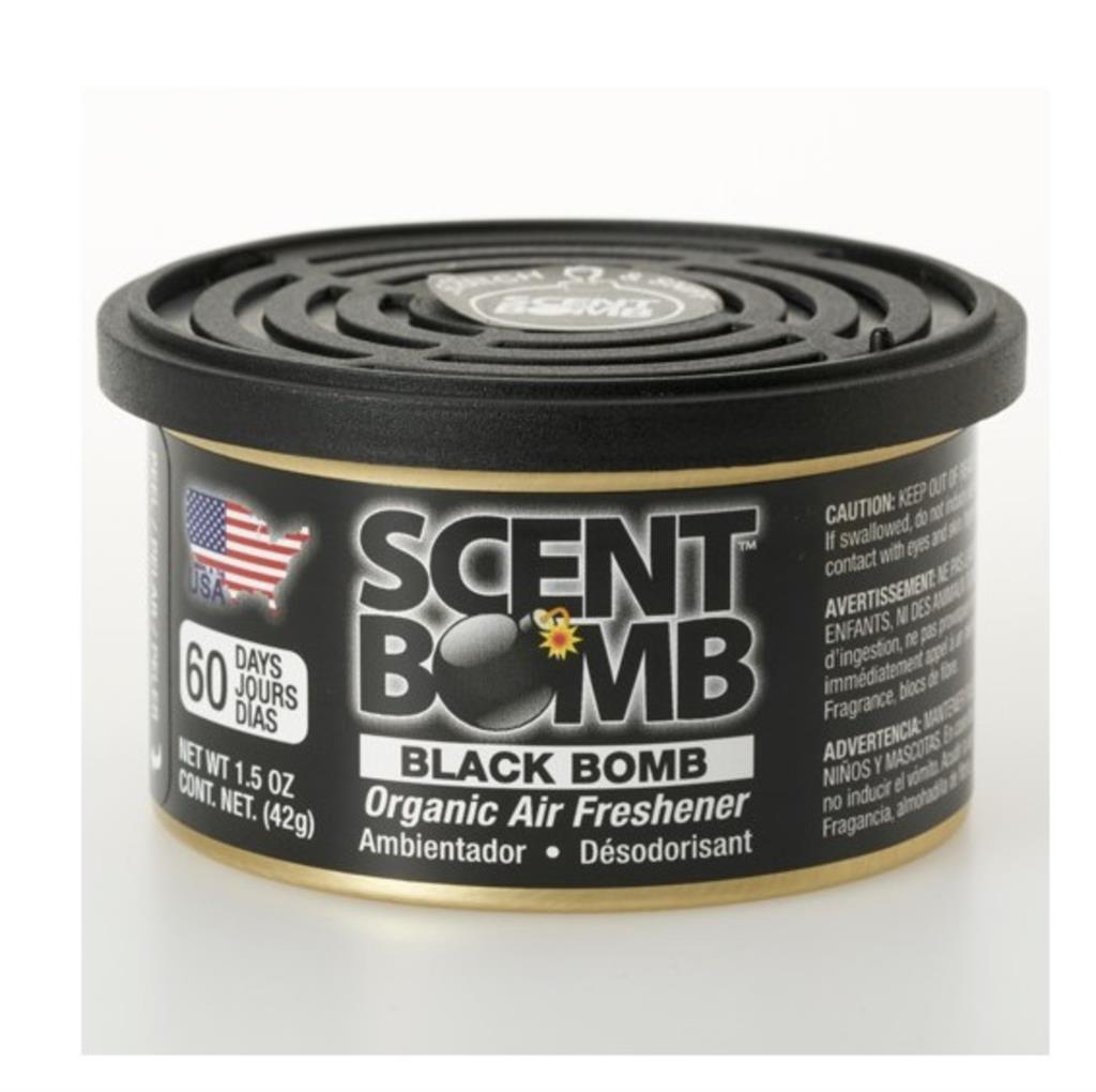 Scent Bomb Organic Can Air Freshener - Black Bomb