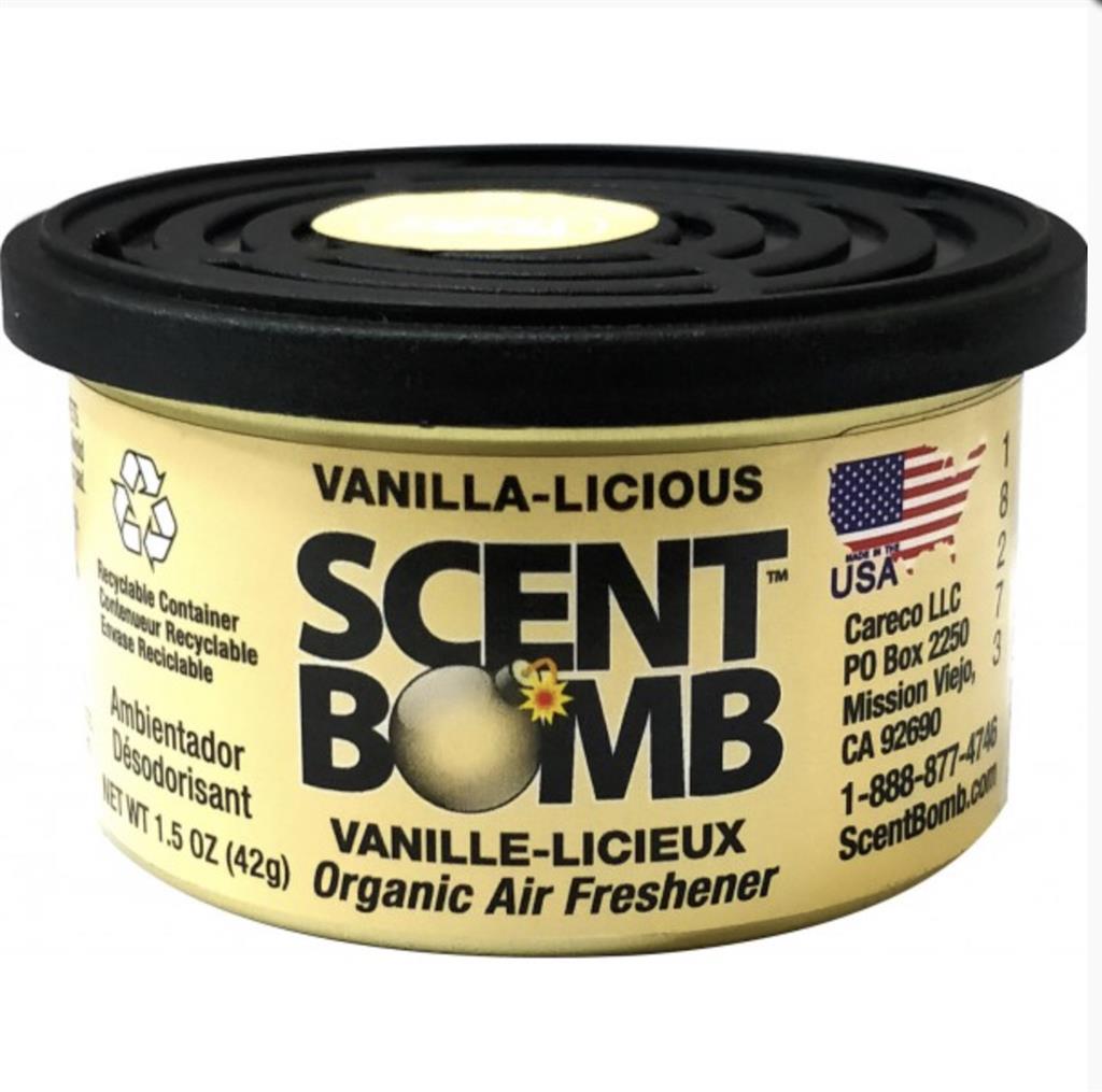 Scent Bomb Organic Can Air Freshener - Vanilla