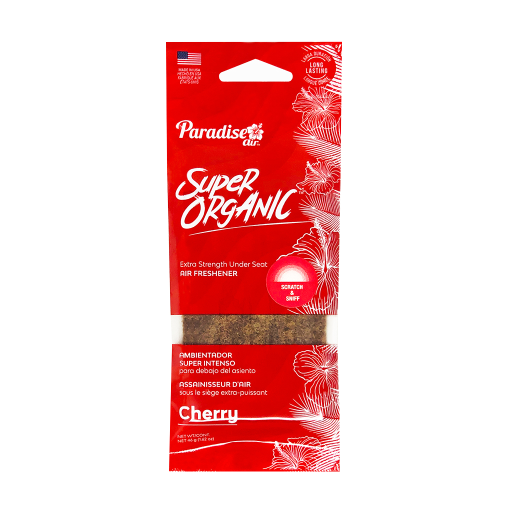 Paradise Super Organic Under the Seat Air Freshener- Cherry