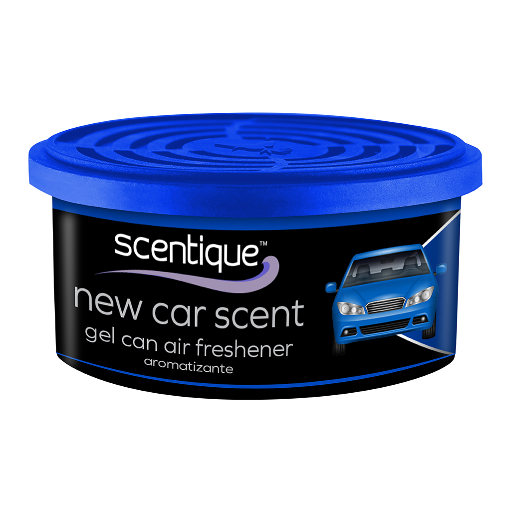 Scentique Natural Gel Can Air Freshener -New Car