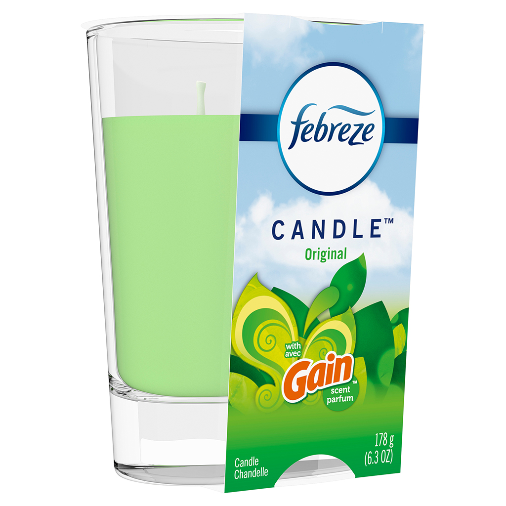 Febreze Candle Air Freshener -Gain Original Scent - 6.3 Ounce