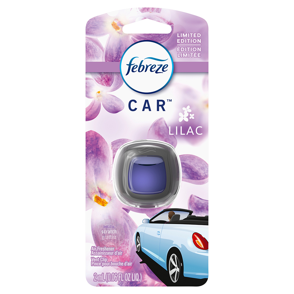 Febreze Car Vent Air Freshener - Lilac