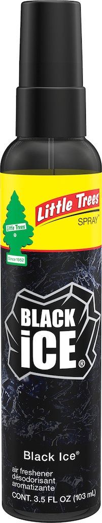 Little Trees Spray Air Freshener Black Ice 3.5 Ounce