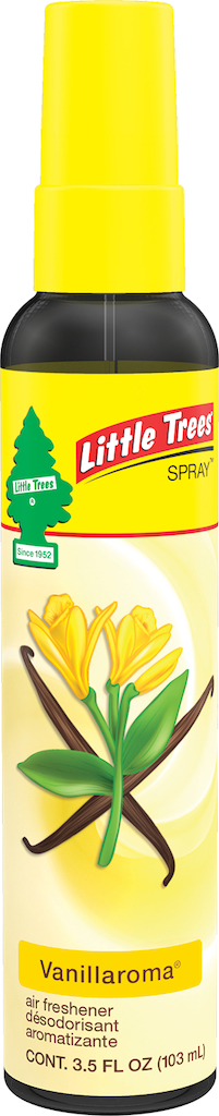 Little Trees Spray Air Freshener Vanillaroma 3.5 Ounce