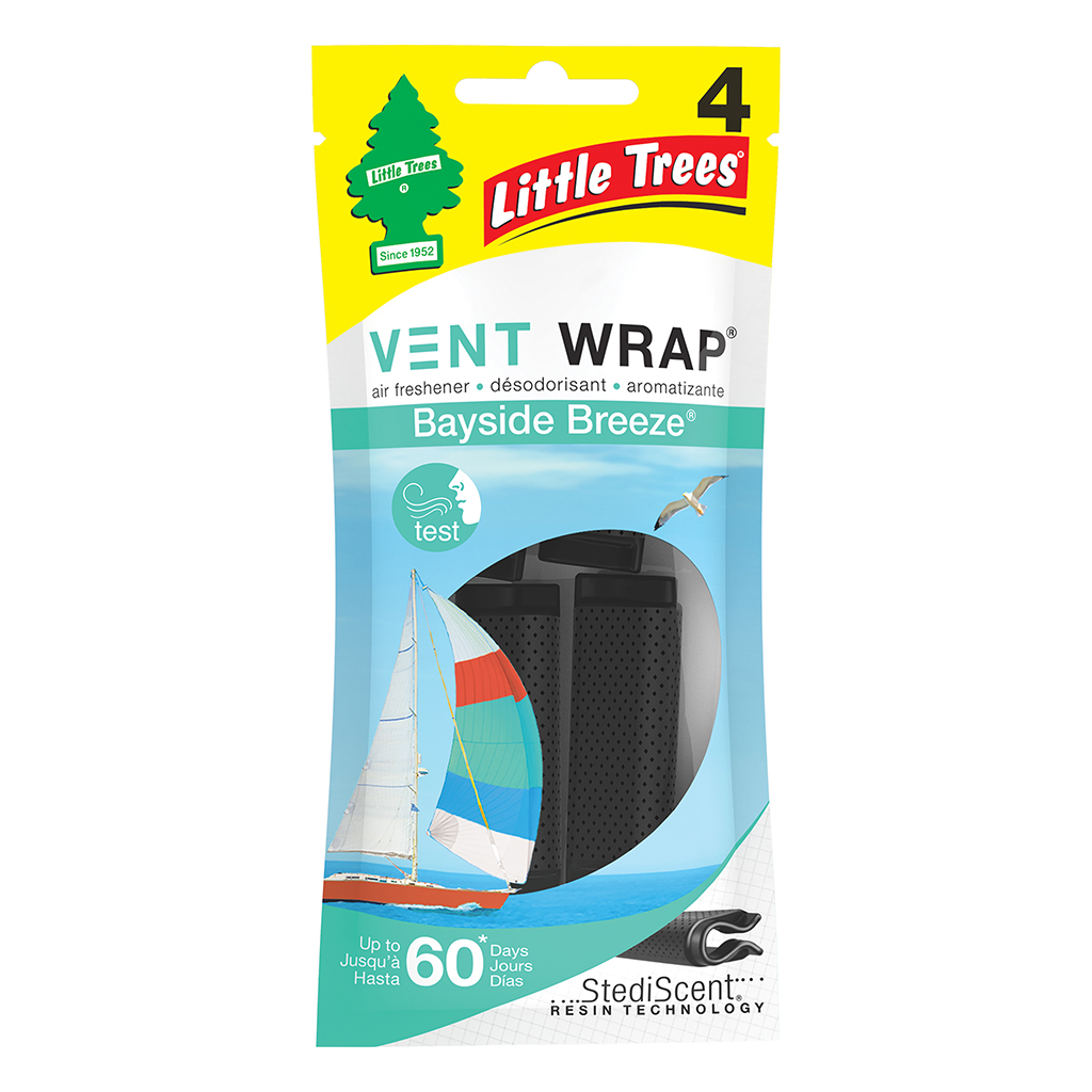 Little Tree Vent Wrap Air Freshener - Bayside Breeze