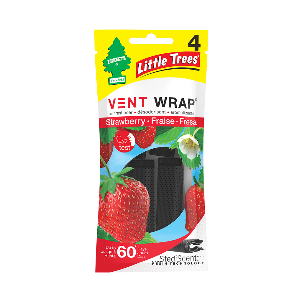 Little Tree Vent Wrap Air Freshener - Strawberry