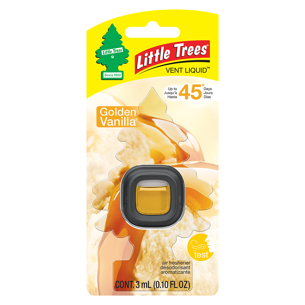 Little Trees Liquid Vent Clip - Golden Vanilla
