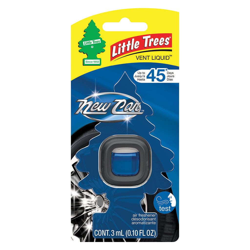 Little Trees Liquid Vent Clip - New Car Scent