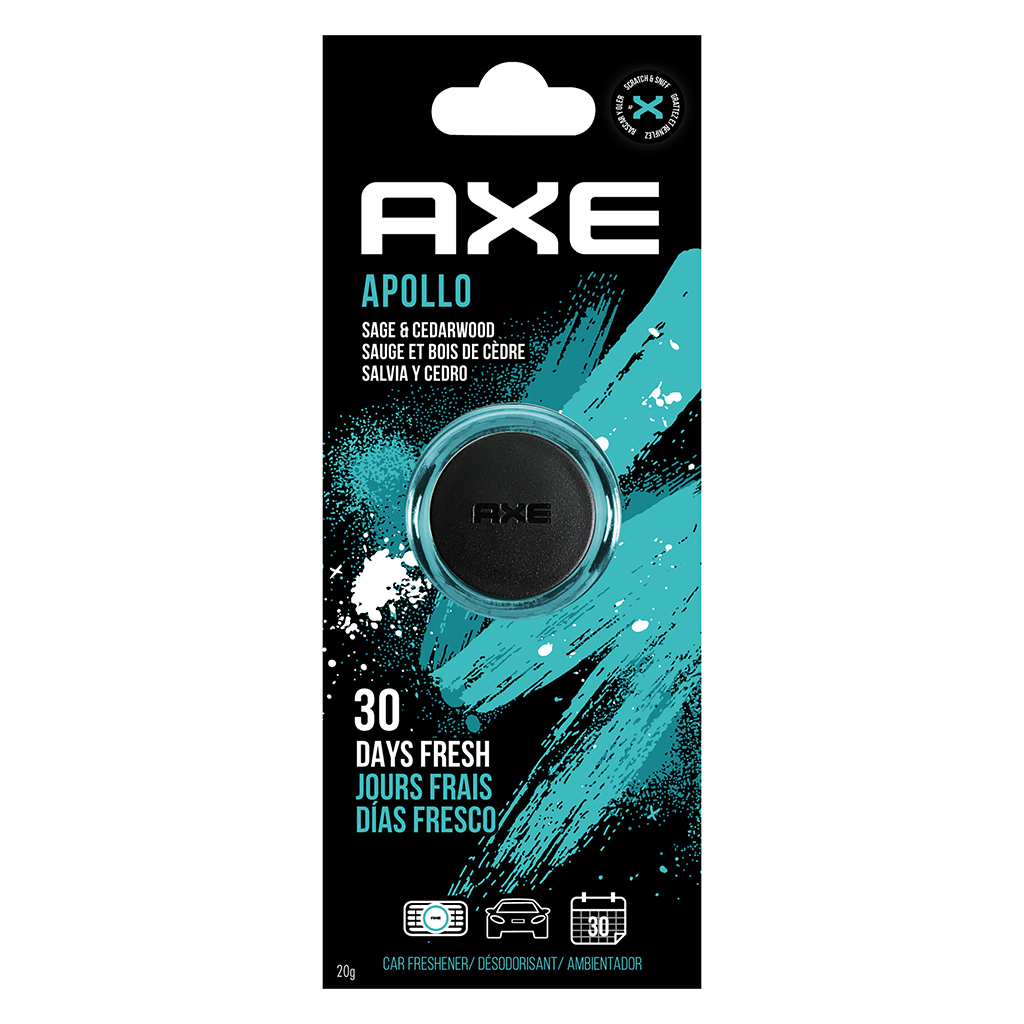 Axe Mini Vent Clip Air Freshener -  Apollo