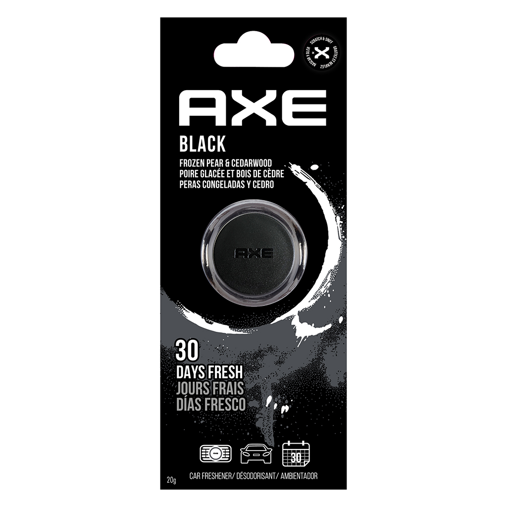 Axe Mini Vent Clip Air Freshener -  Black