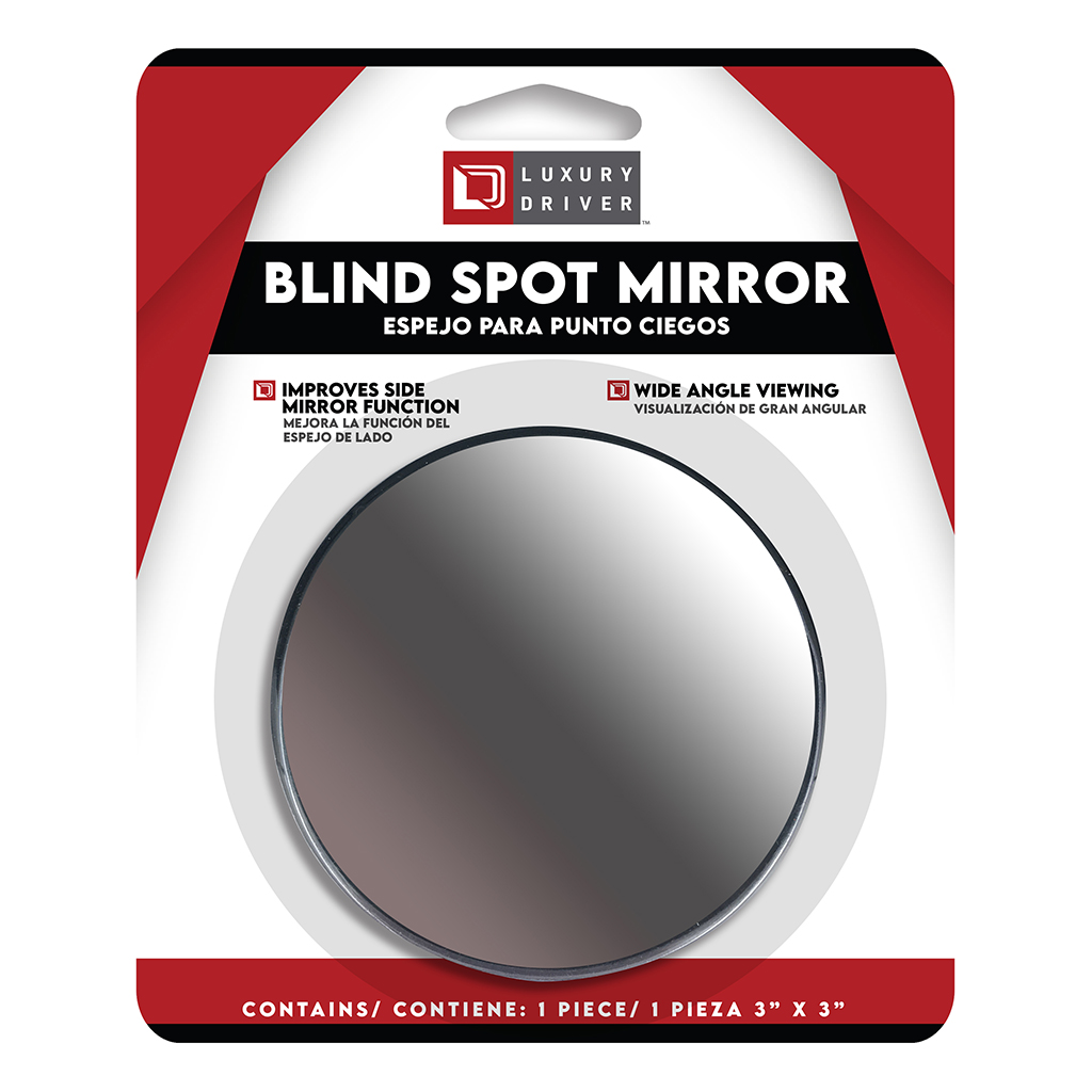 Luxury Driver 3 Inch Blind Spot Mirror