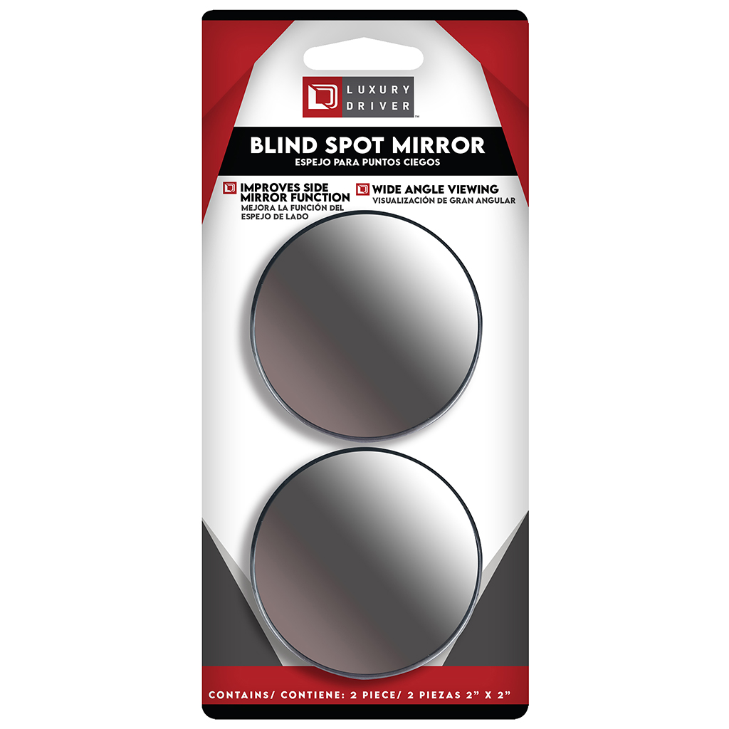 Luxury Driver 2 Inch Blind Spot Mirror 2 Pack