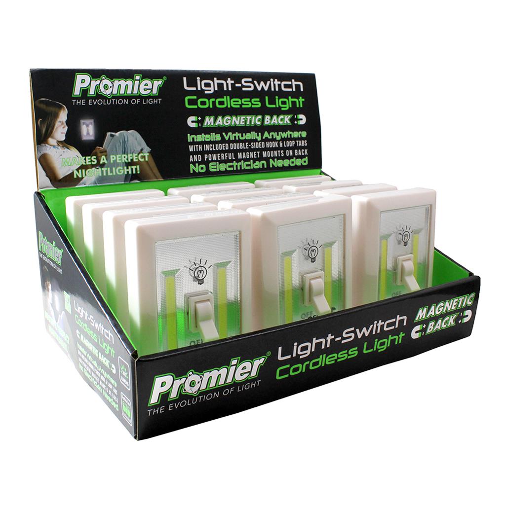 Promier Led Light Switch Display - 12 Piece