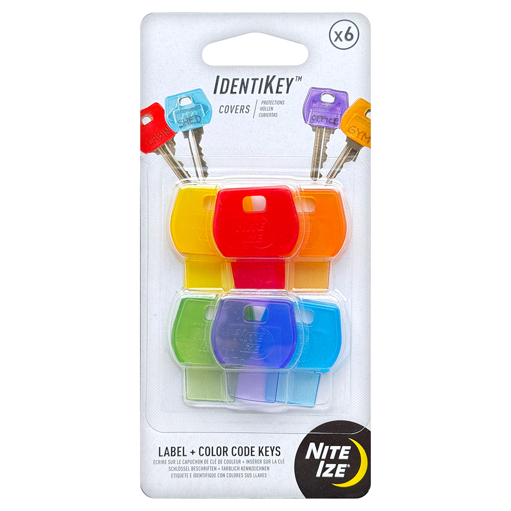 Nite Ize IdentiKey Covers - 6 Pack - Assorted