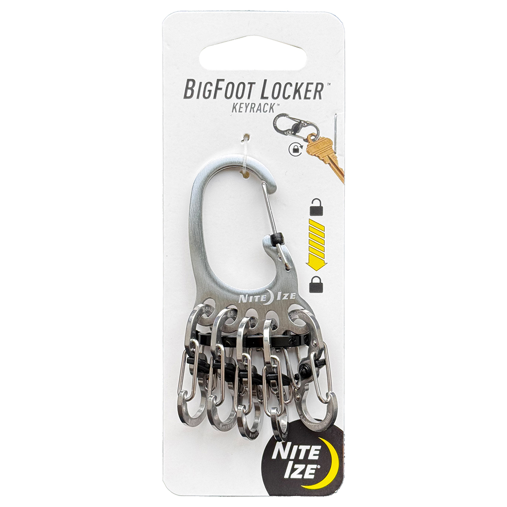 Nite Ize BigFoot Locker KeyRack Stainless
