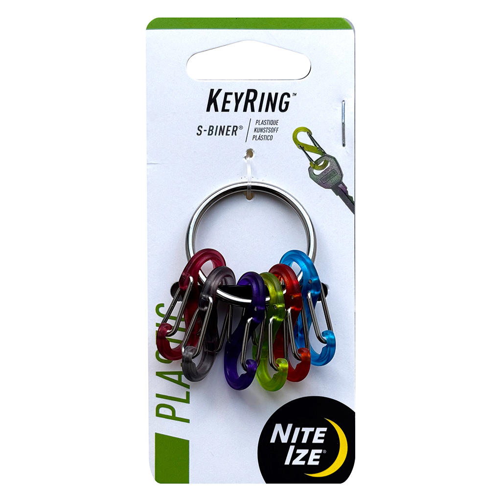Nite Ize KeyRing Mini S Biner 6 Pack