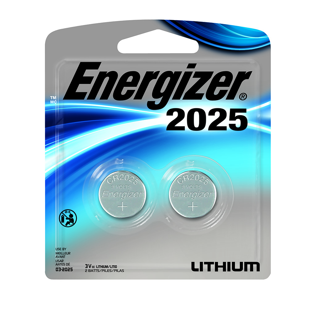 Energizer 2025 Remote Entry Battery 2 Pack