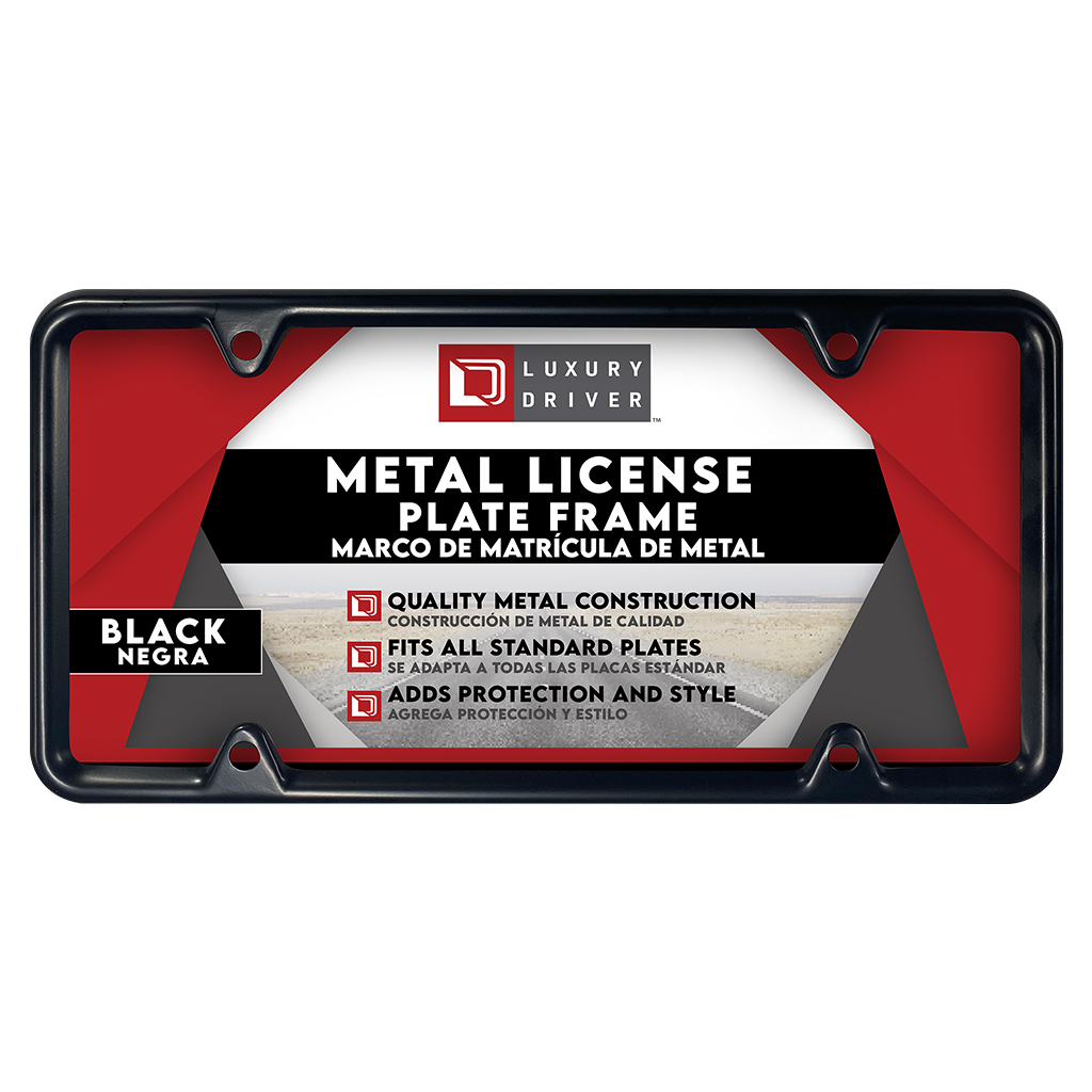 Luxury Driver License Frame - Black
