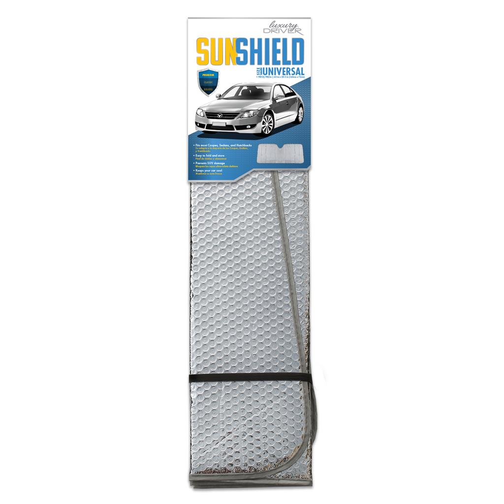 Luxury Driver Universal Sun Shield Premium Accordion w/ suc cup