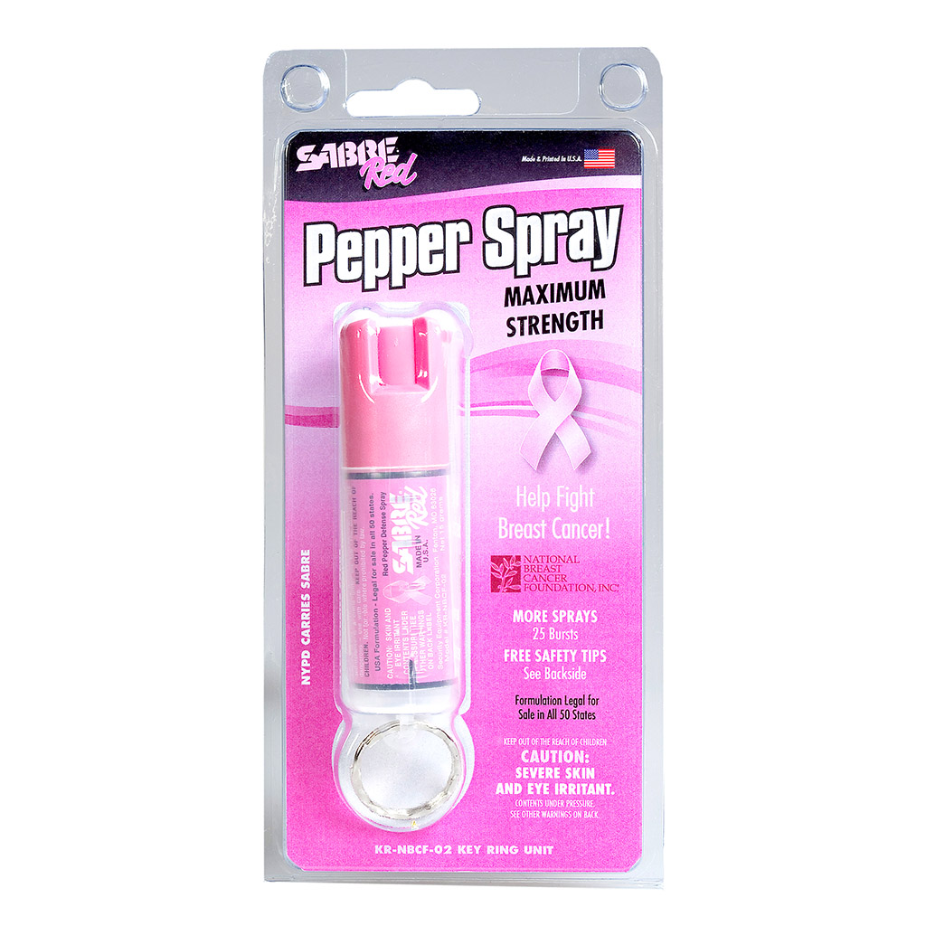Pepper Spray 10% Pink  With Key Ring
