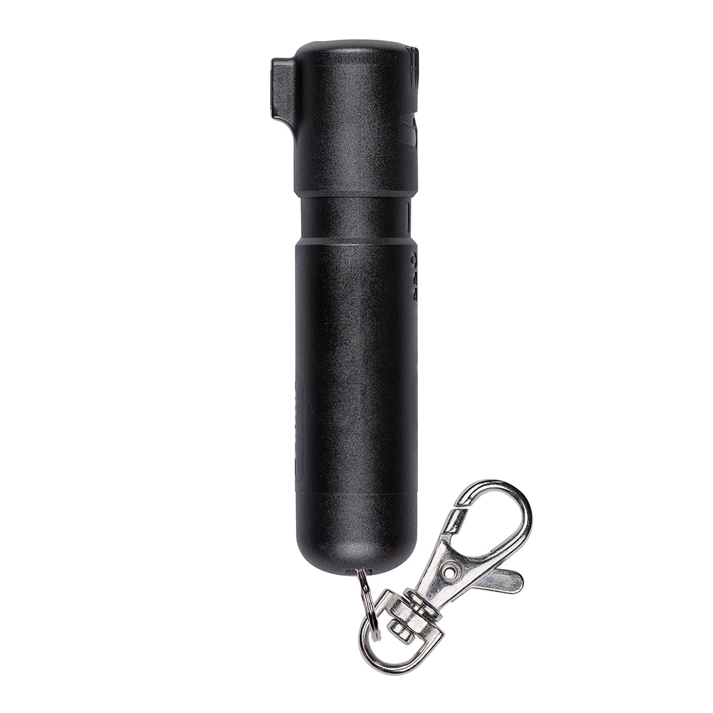 Mighty Discrete Pepper Spray with Key Chain- Black