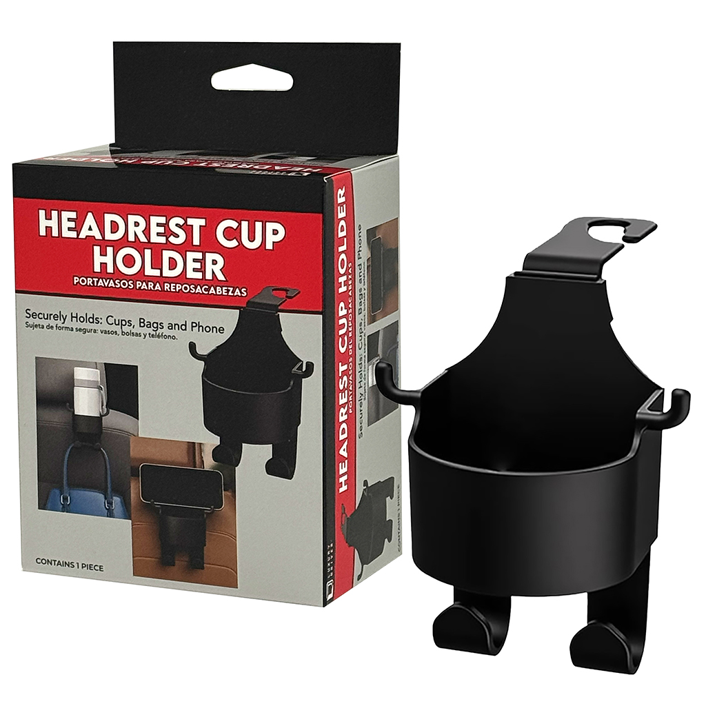 Luxury Driver Headrest Cup Holder