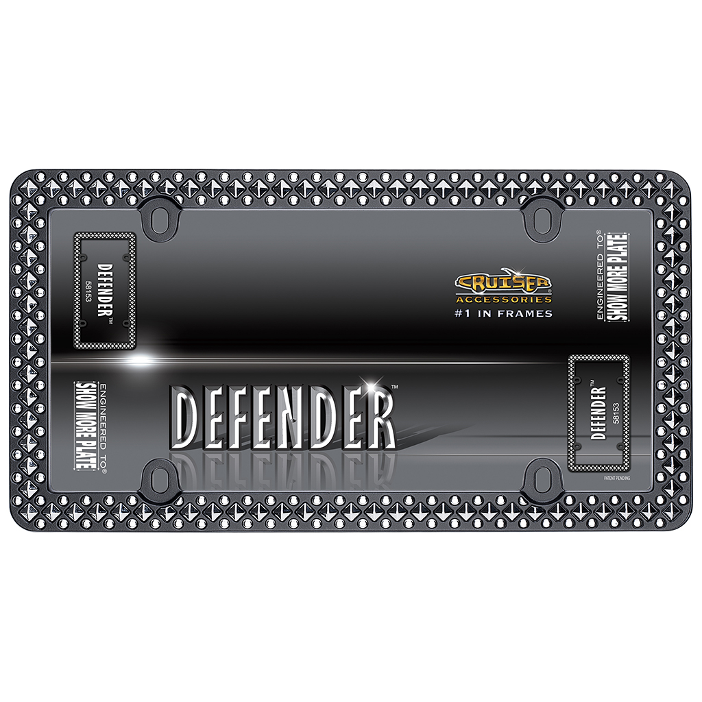 Defender License Plate Frame