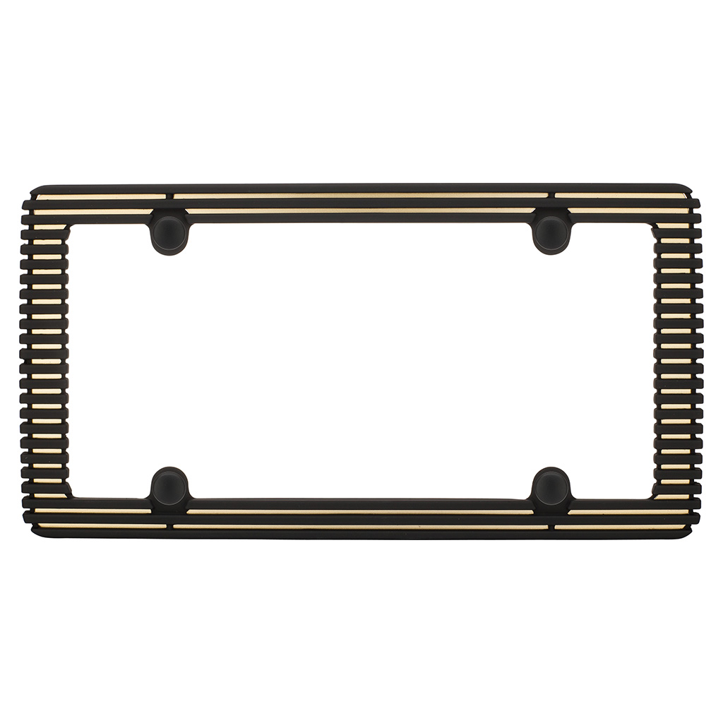 Billet Gold License Plate Frame