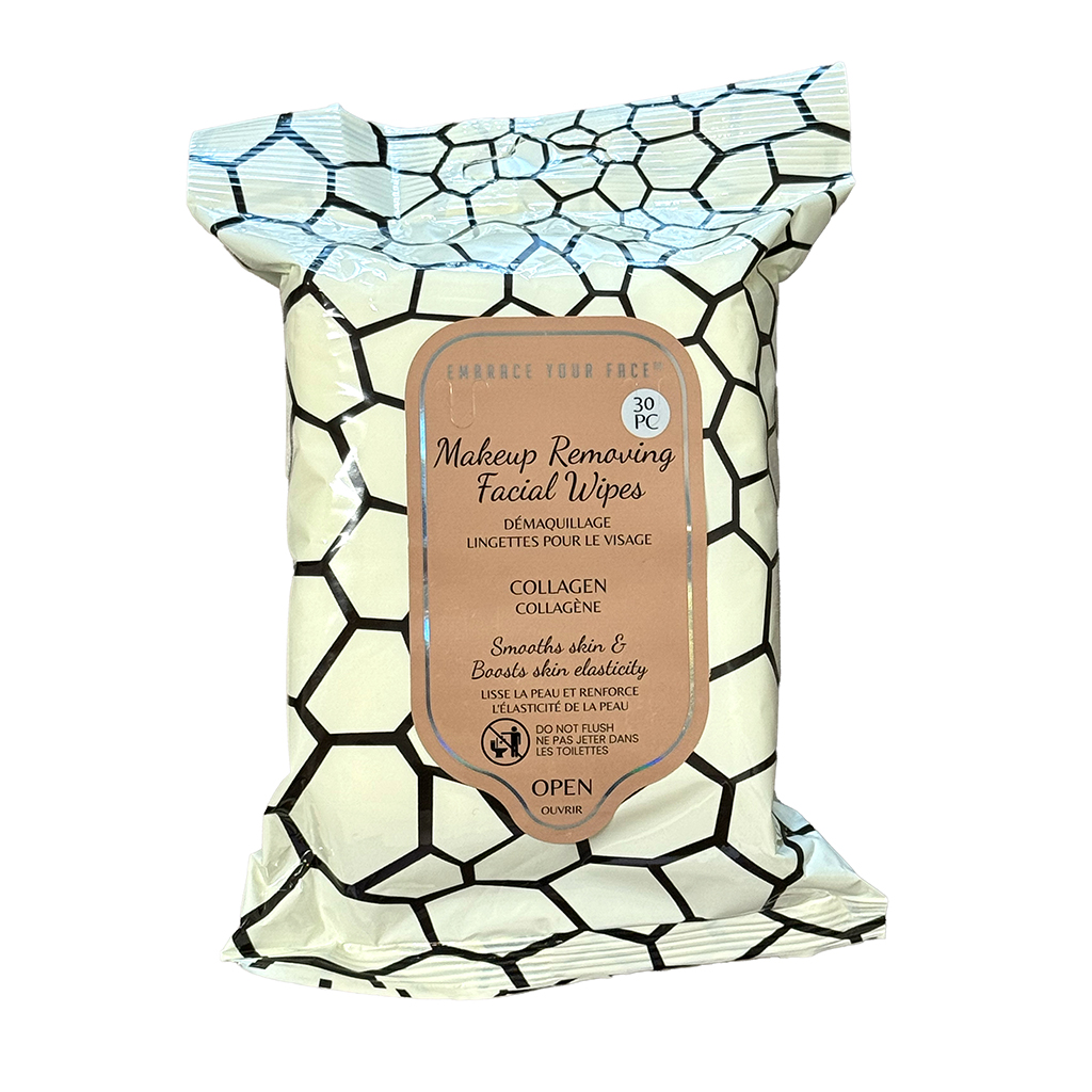 Makeup Removing Wipes 24 Piece Display - Animal Print