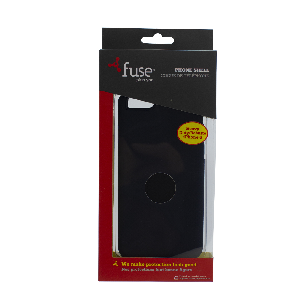 Fuse iPhone 6 Shell - Luxe Black Case