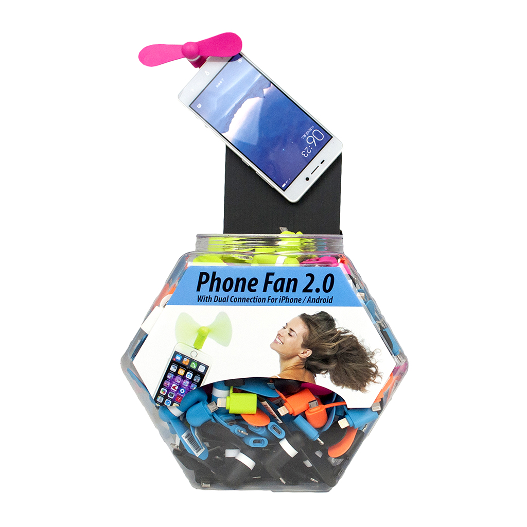 Phone Fan Display - 72 Piece