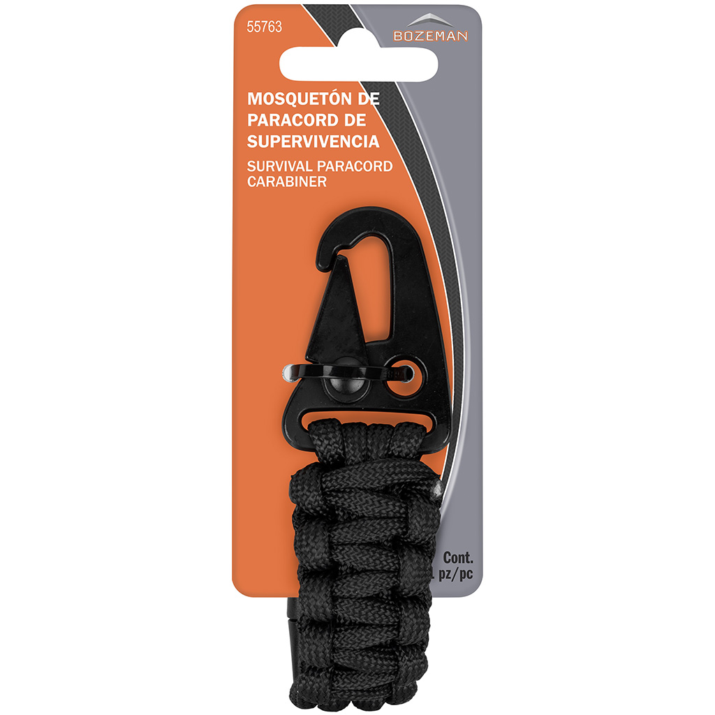Bozeman Survival Paracord Carabiner