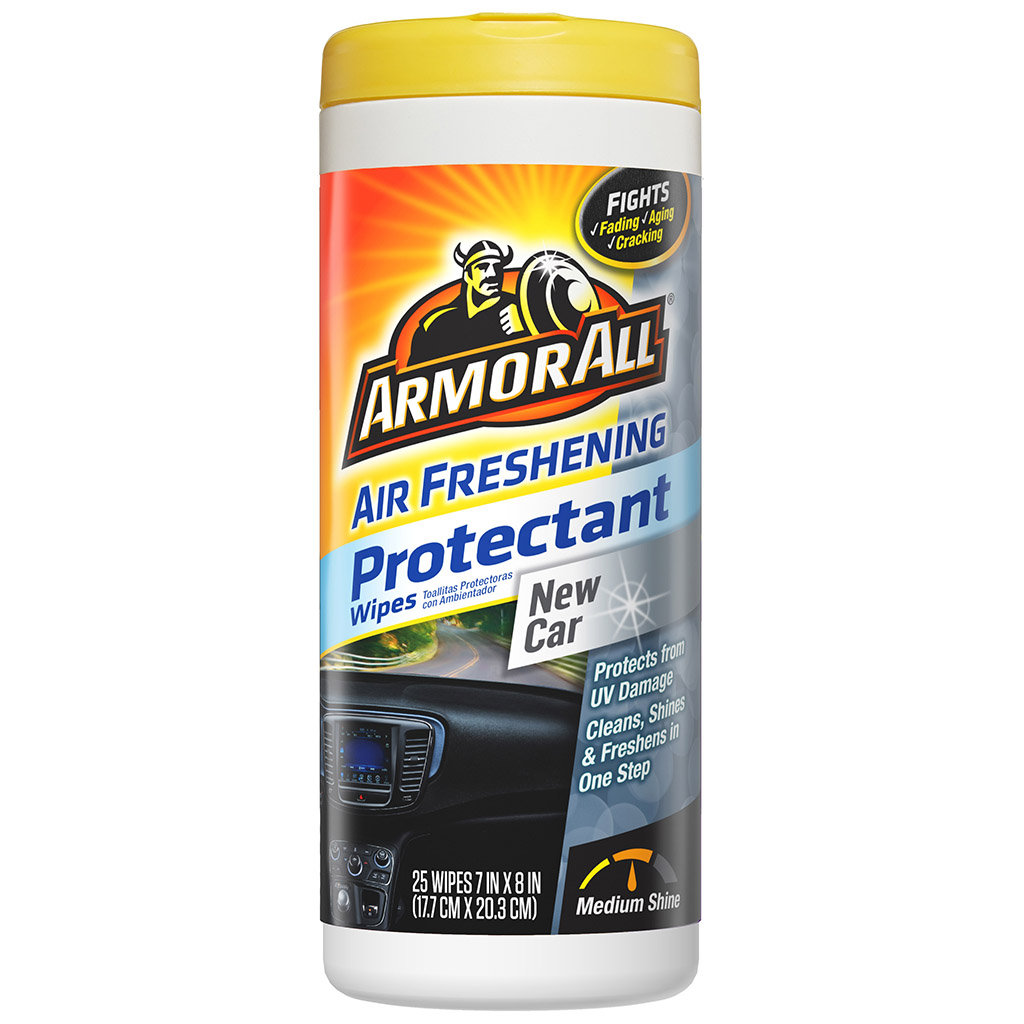 Armor All Air Freshener Protectant Wipes - New Car