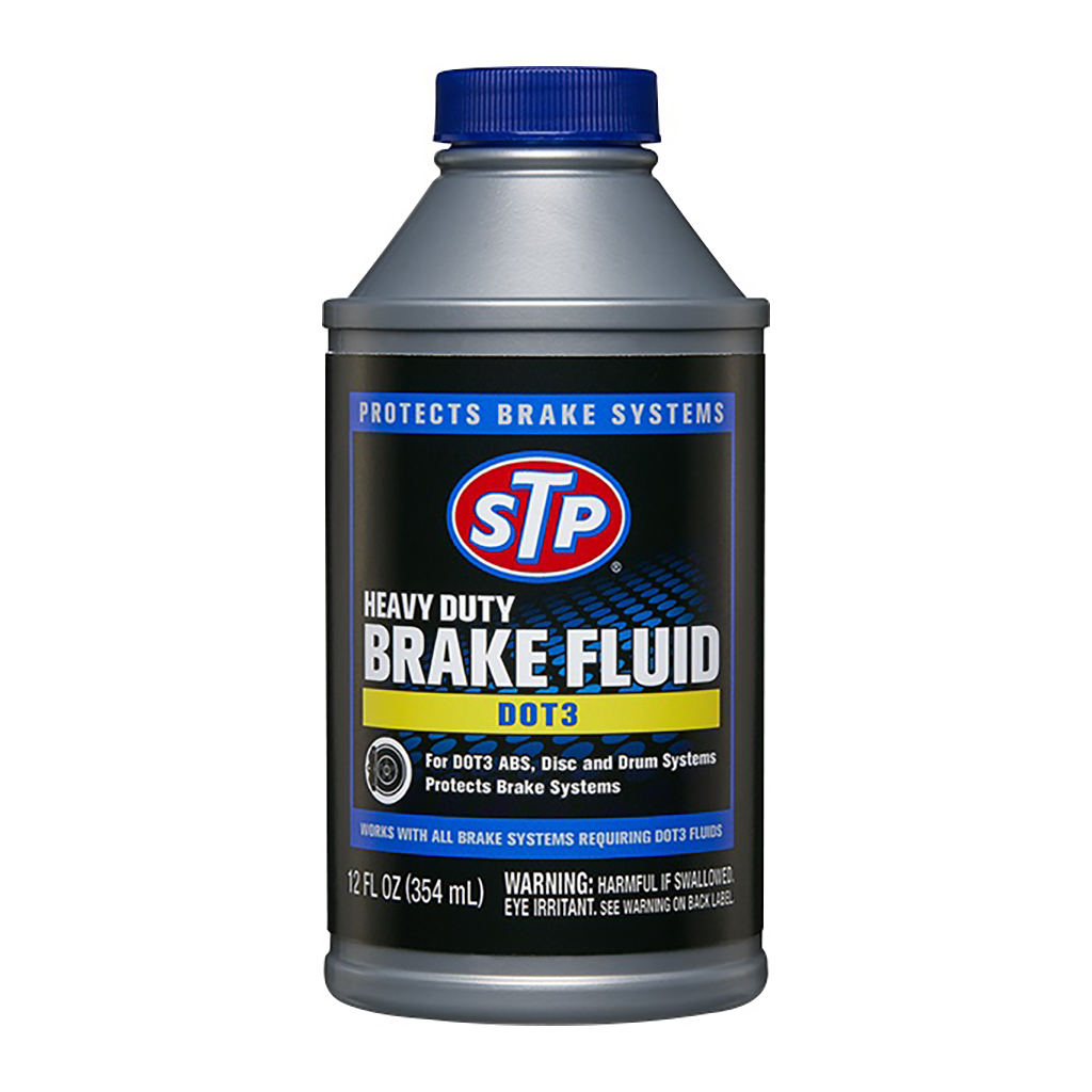 Stp Dot 3 Brake Fluid 12 ounce