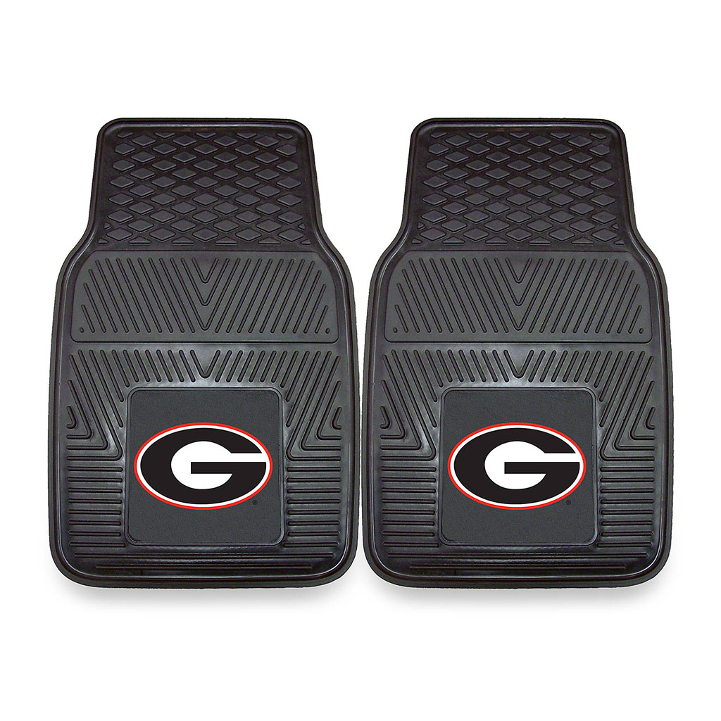 2 Piece All Weather Car Mat - University of Georgia