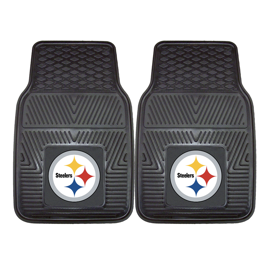 2 Piece All Weather Car Mat - Pittsburg Steelers