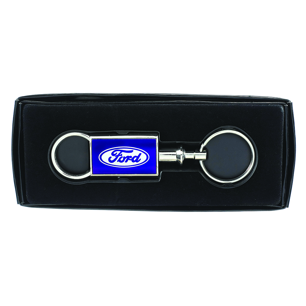 Colored Valet  Keychain - Ford