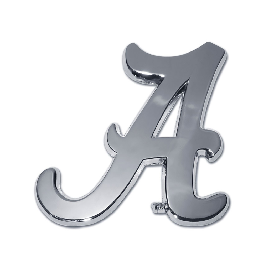 Chrome Auto Emblem - University of Alabama