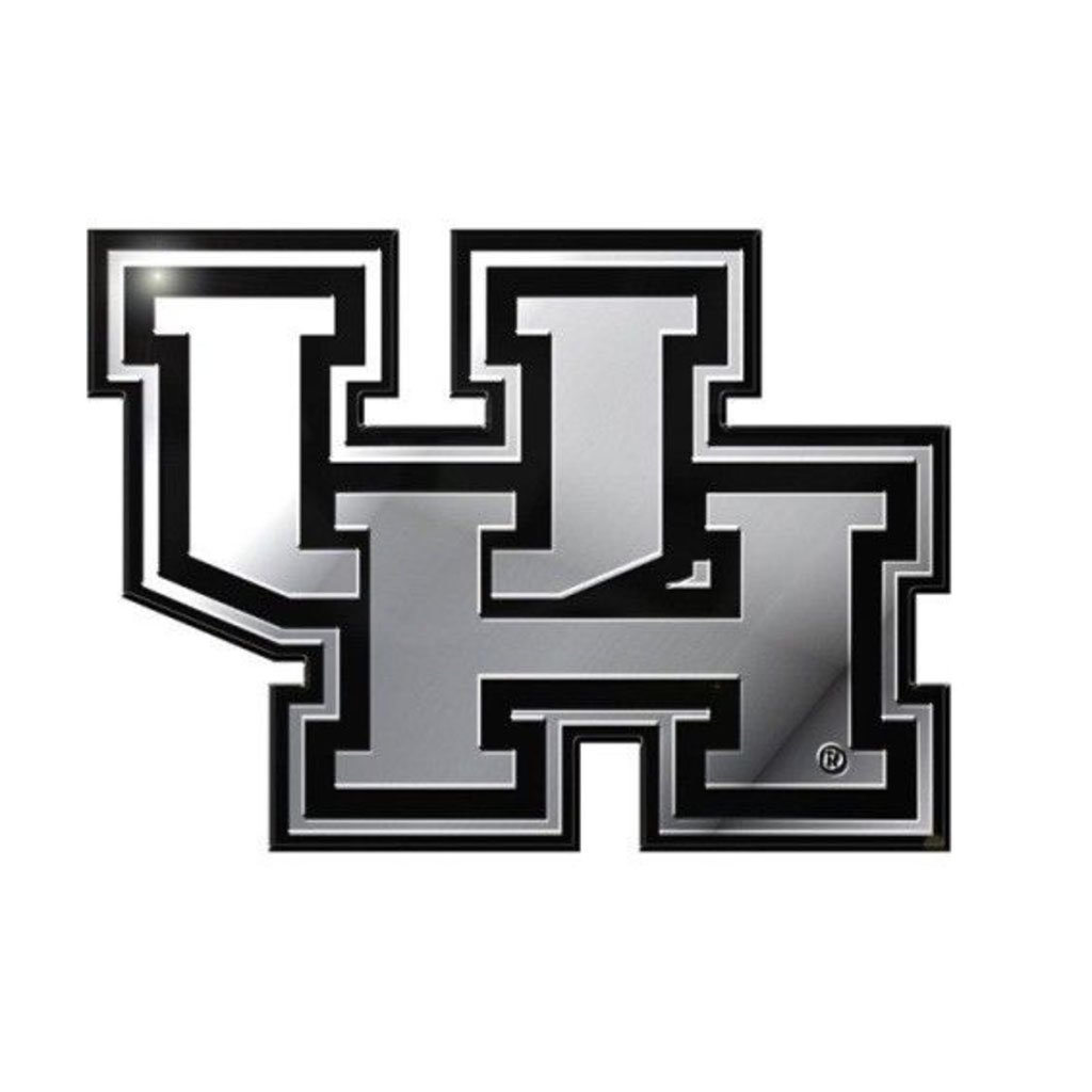 Chrome Auto Emblem - University Of Houston