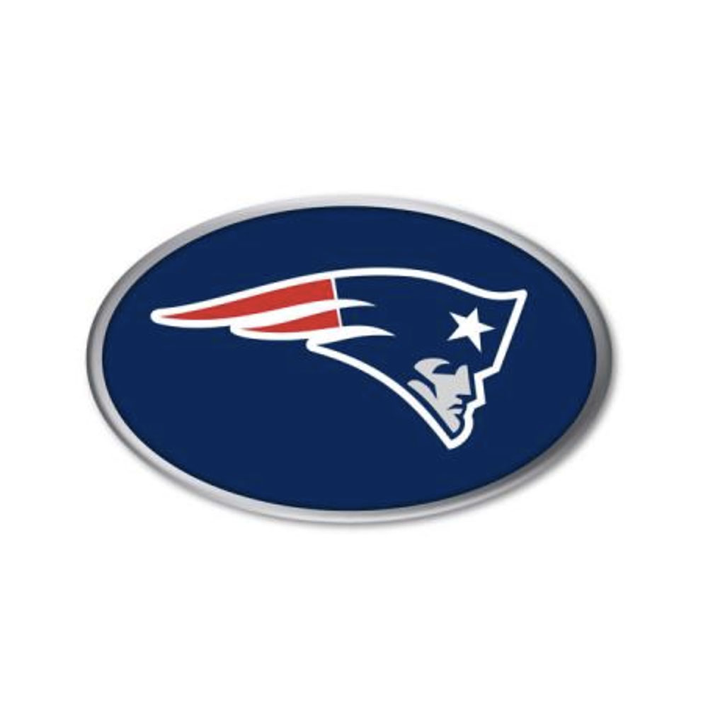 Chrome Auto Emblem - New England Patriots