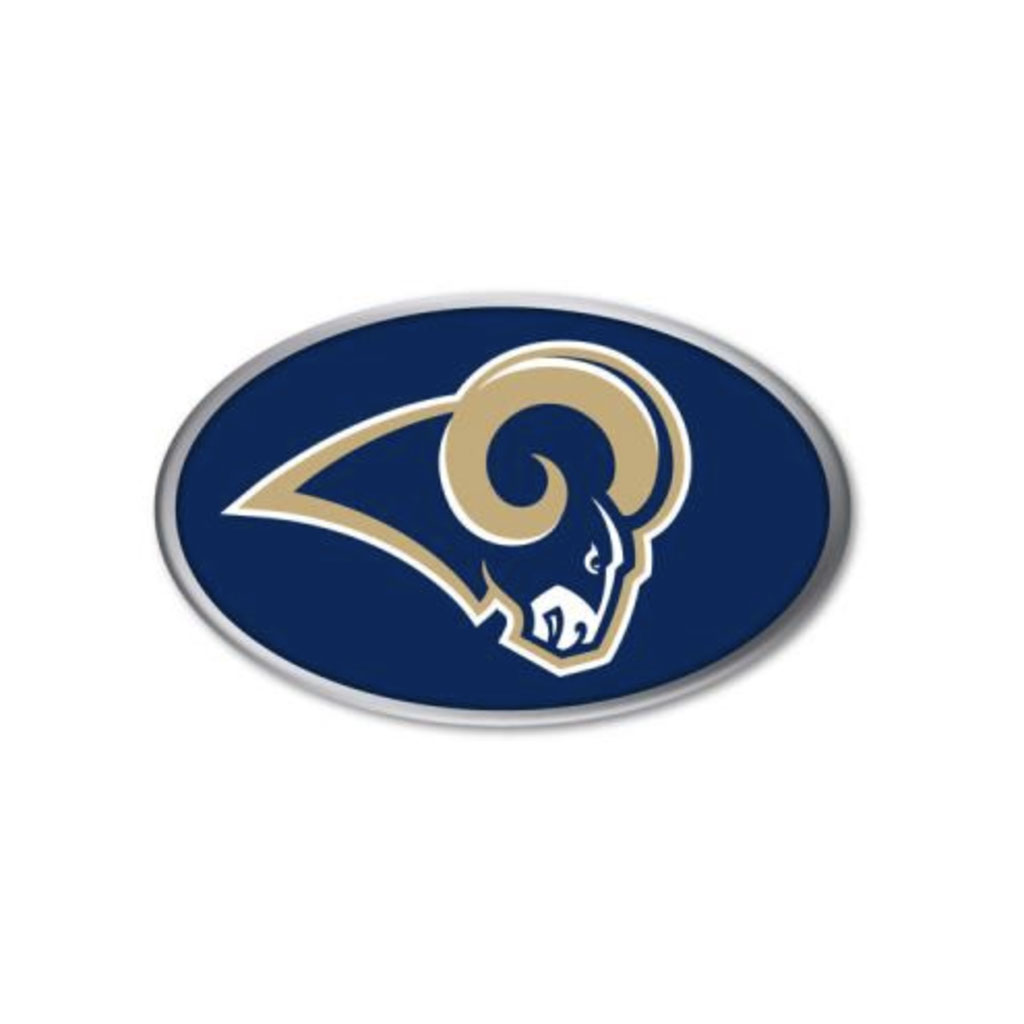 Chrome Auto Emblem - Saint Louis Rams