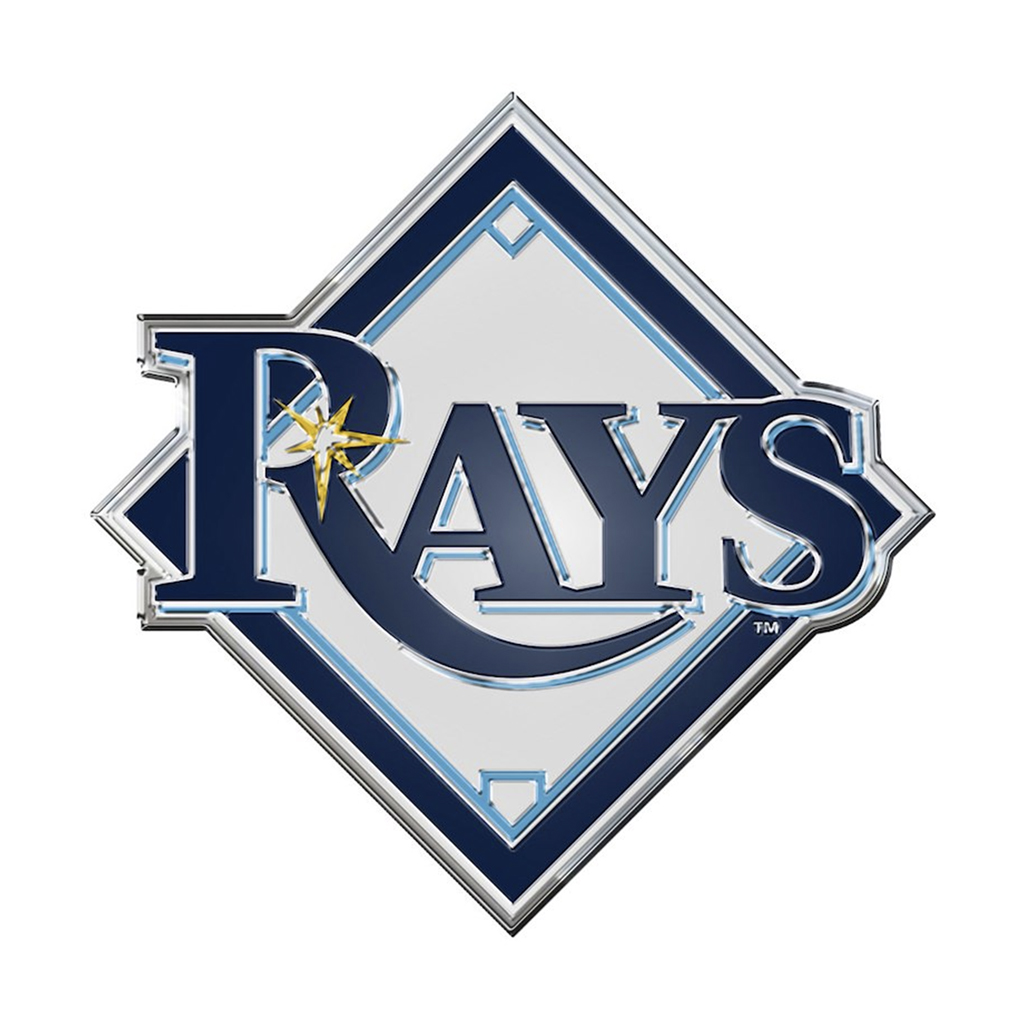 Chrome Auto Emblem - Tampa Bay Rays