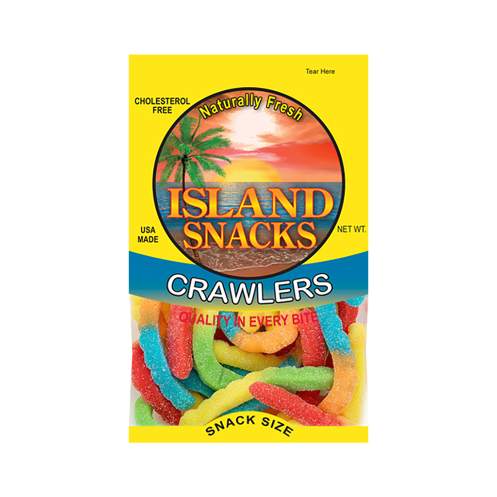 Sour Gummy Glo Worm Crawlers