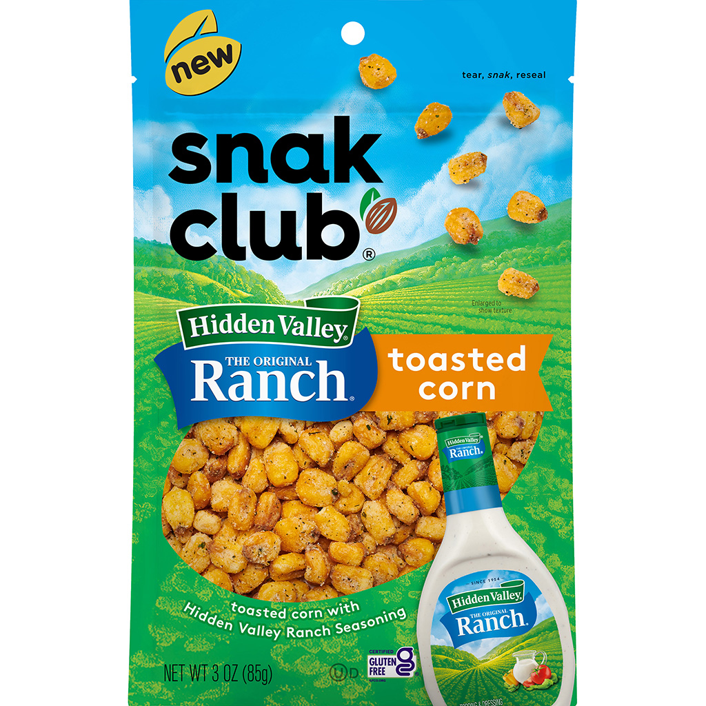 Snak Club Hidden Valley Ranch Toasted Corn
