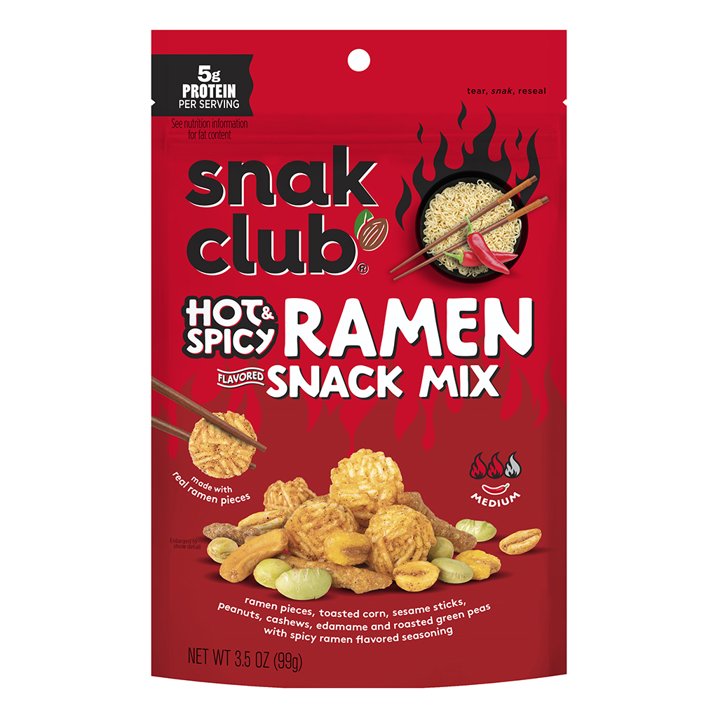 Snak Club Hot & Spicy Ramen Snack Mix