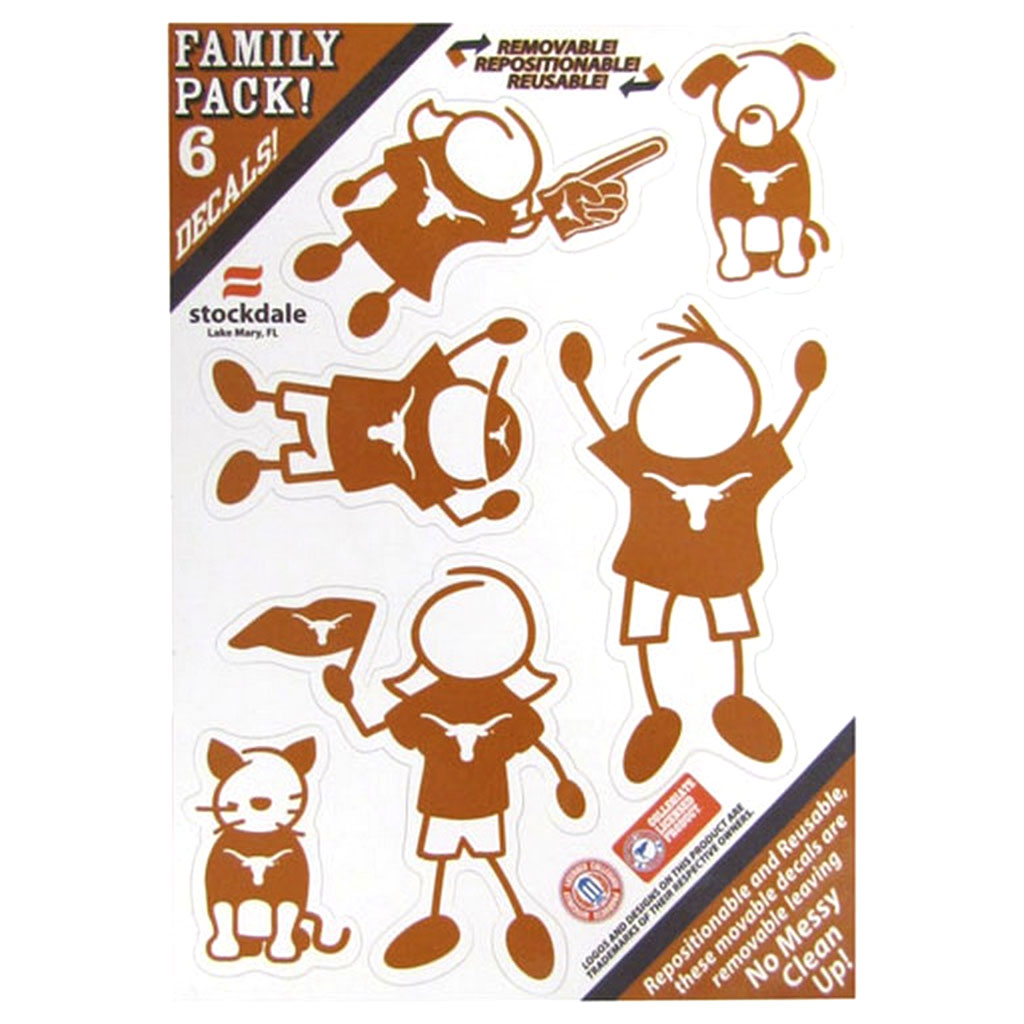 Family Car Decals - Texas